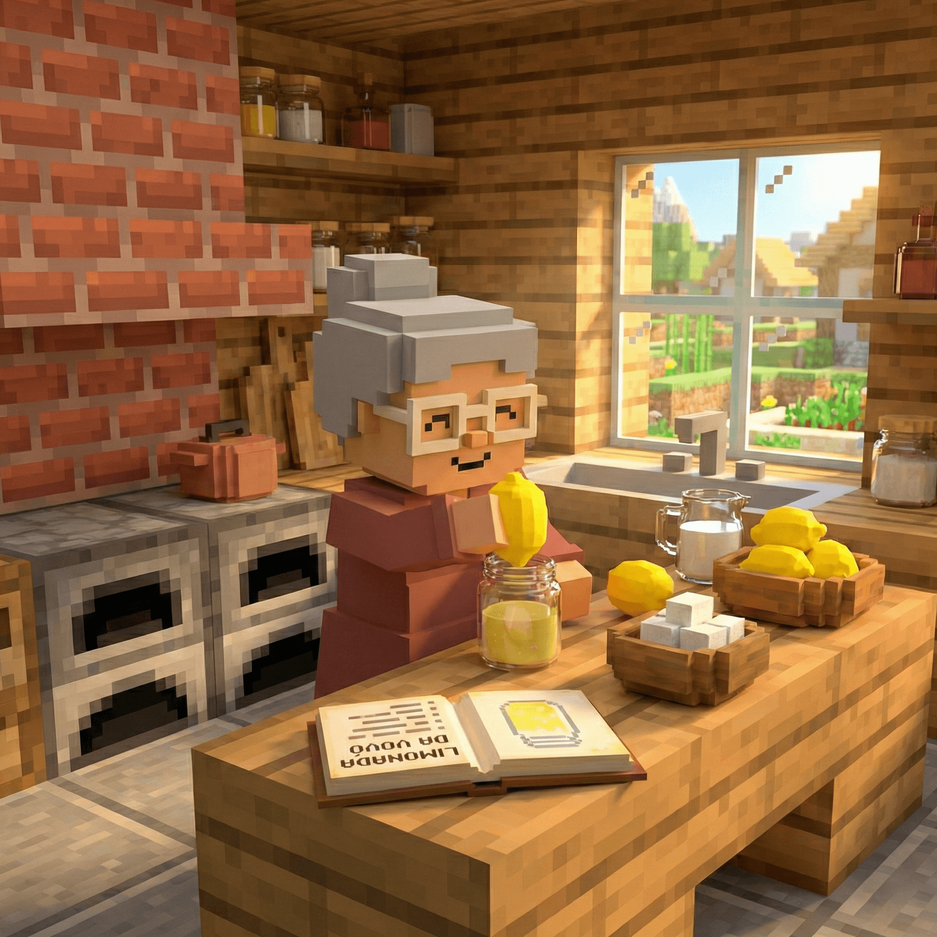 Vovó Limonilda – Guardiã das Receitas e da Sabedoria